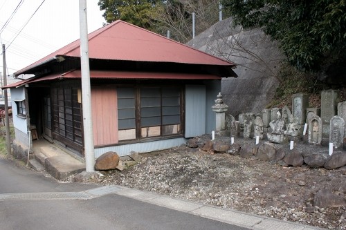 旧下田街道 観音堂 南條 伊豆の国市 静岡県