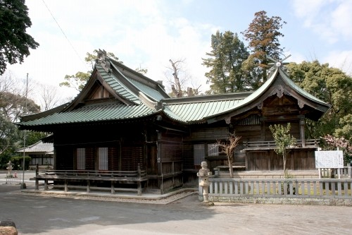 式内社広瀬神社 田京 伊豆の国市 静岡県