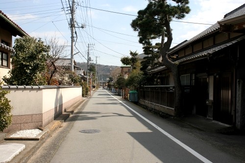 旧下田街道 瓜生野 伊豆市 静岡県