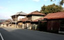 下田街道 家並み 本立野 伊豆市 静岡県