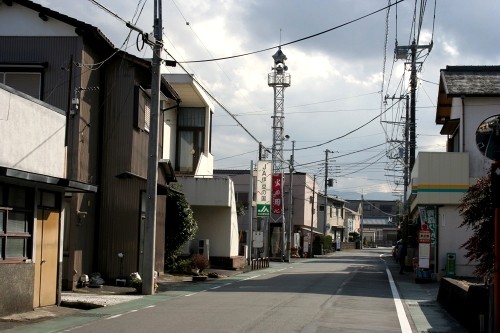 家並み 本立野 伊豆市 静岡県