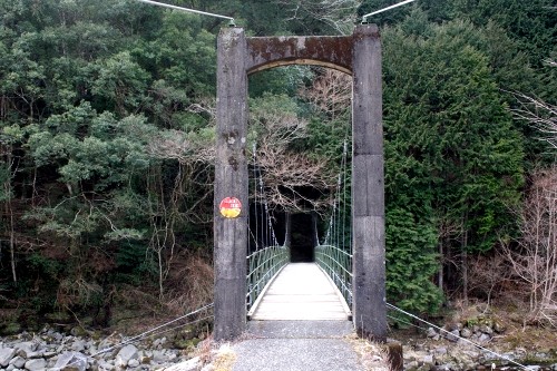 吊り橋（湯道） 湯ヶ島 伊豆市 静岡県