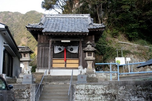 竹麻神社 高馬 下田市 静岡県