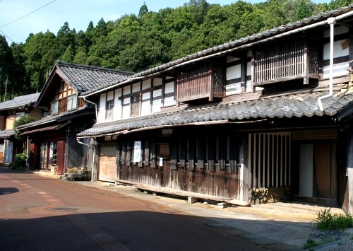 旧塩津宿家並 西浅井町塩津浜 長浜市 滋賀県