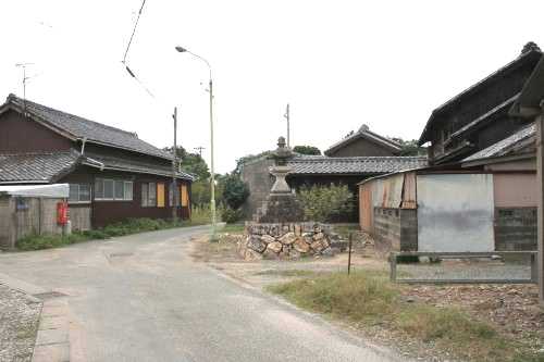 旧田原街道 杉山町天津 豊橋市 愛知県
