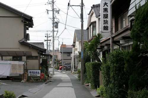 旧田原街道 小池町 豊橋市 愛知県
