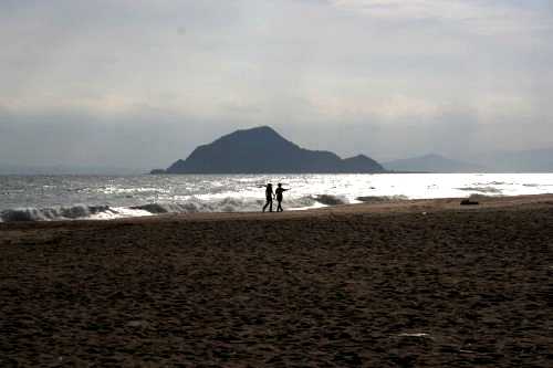 恋路ヶ浜・神島 伊良湖町古山 田原市 愛知県