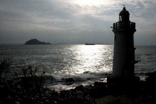 伊良湖崎灯台・神島 伊良湖町古山 田原市 愛知県