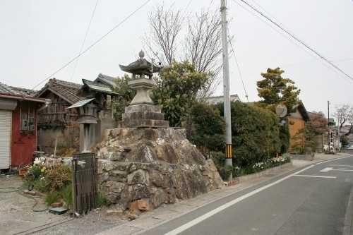 旧田原街道・八軒家集落 二ノ丸 田原町 田原市 愛知県