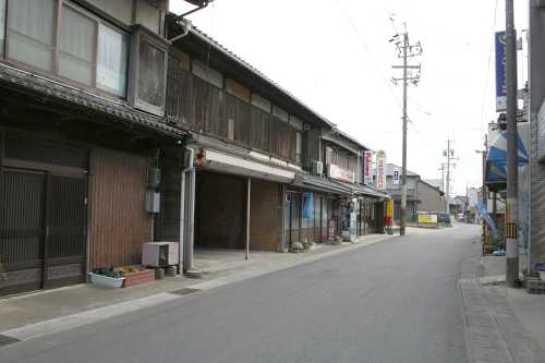 旧田原街道 下地 福江町 田原市 愛知県