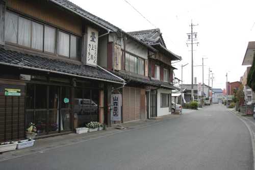 旧田原街道家並 天神 福江町 田原市 愛知県