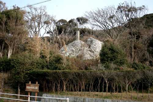 芭蕉句碑 宮下 伊良湖町 田原市 愛知県