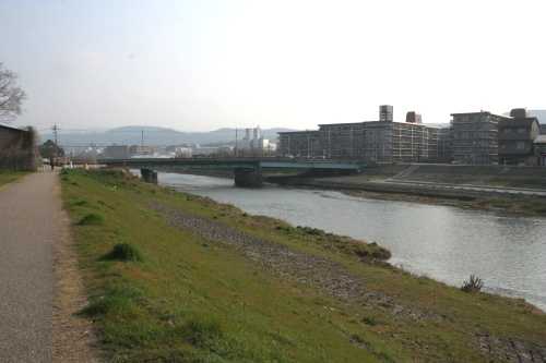 勧進橋・鴨川 竹田街道 南区 京都市