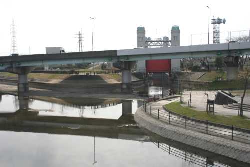 濠川・三栖閘門 伏見区 京都市