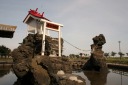 二見岩 海峡いさり火公園 下風呂 風間浦村 下北郡 青森県