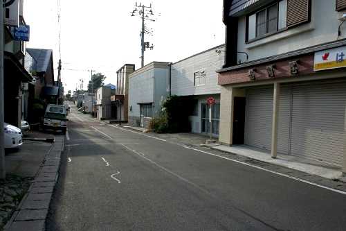 田名部街道終点 佐井大佐井 佐井村 下北郡 青森県