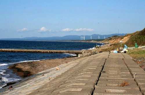 陸奥湾岸 千草橋 野辺地町 上北郡 青森県