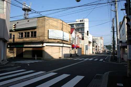 旧田名部宿札の辻 本町１ むつ市 青森県
