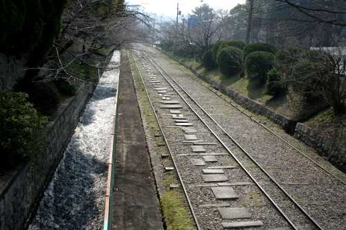 インクライン 琵琶湖疎水 南禅寺前 左京区 京都市