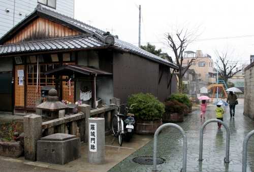 羅城門跡 九条千本通り 南区 京都市