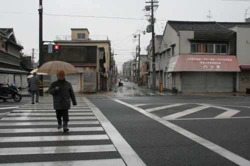 鳥羽街道入口 九条千本通り 南区 京都市