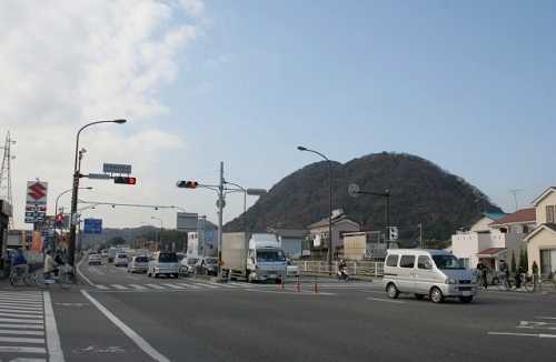 平塚宿京口見附より大磯・高麗山方面 平塚市