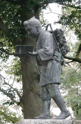 二宮金次郎像 報徳二宮神社 小田原市