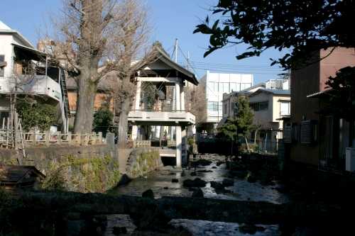 源兵衛川・時の鐘 川原ヶ谷 三島市 静岡県