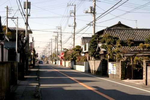 町並み 今沢 沼津市 静岡県