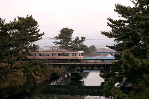 昭和放水路・富士山 広沼橋より 沼田新田 富士市 静岡県