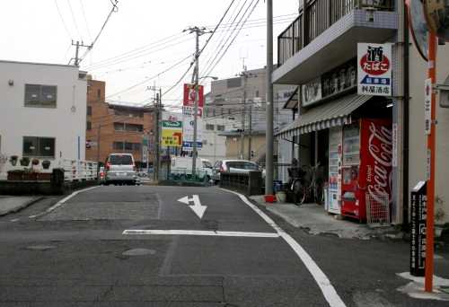 吉原宿西木戸跡・四軒橋 中央町３丁目 富士市 静岡県