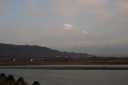 富士川より富士山眺望 岩淵 富士川町 庵原郡 静岡県