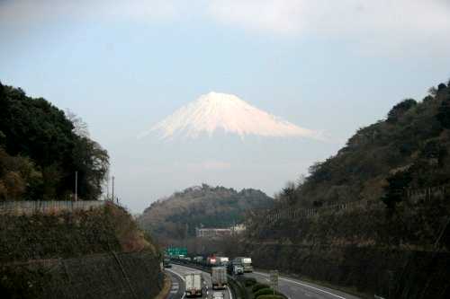 新坂橋より富士山中眺望 蒲原１丁目 清水区 静岡市 静岡県