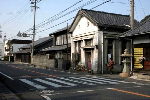 新旧合流地点・常夜燈 横砂東町 清水区 静岡市 静岡県