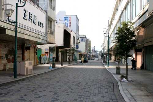 旧江尻宿（銀座通り）町並み 銀座 清水区 静岡市 静岡県
