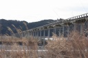 蓬莱橋・大井川 島田市 静岡県