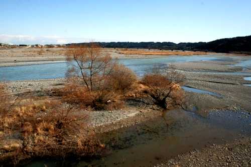 大井川 島田市 静岡県