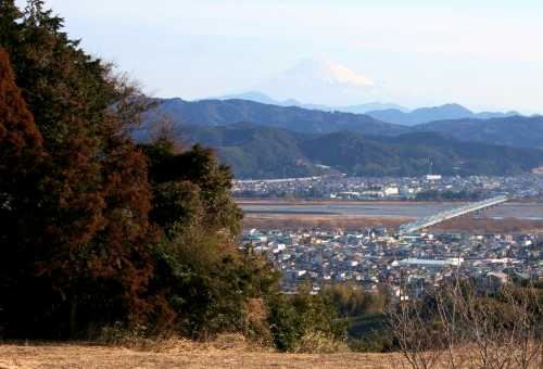 牧之原台地より富士山遠望 金谷 島田市 静岡県