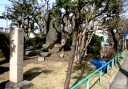 明治天皇御小休所址・由井正雪墓址碑 弥勒１丁目 葵区 静岡市 静岡県