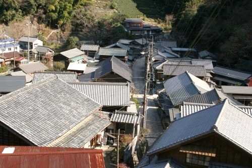 町並み 宇津ノ谷 駿河区 静岡市 静岡県