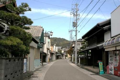 旧道町並 内谷 岡部町 藤枝市 静岡県
