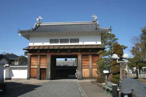 掛川城大手門 城下 掛川市 静岡県
