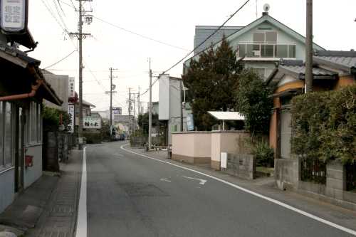旧間宿原川町並 原川 掛川市 静岡県