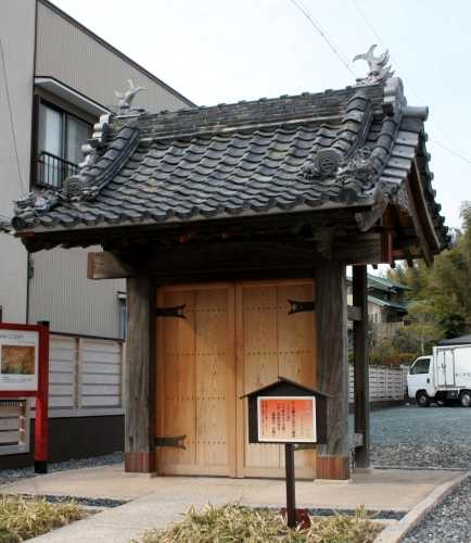 旧見付宿脇本陣大三河屋門 見付 磐田市 静岡県