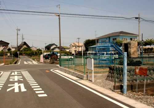 天龍橋跡 源平新田 磐田市 静岡県