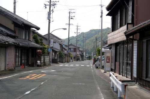 旧橋本宿家並み 浜名 新居町 浜名郡 静岡県