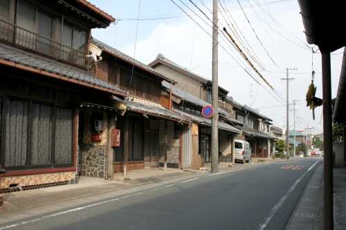 旧白須賀宿家並み 白須賀 湖西市 静岡県