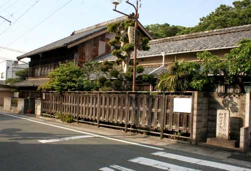 夏目甕麿邸址 白須賀 湖西市 静岡県