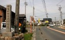 渥美奥郡道の道標 高足道 大岩町 豊橋市 愛知県