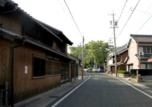 家並み 流霞 国府町 豊川市 愛知県